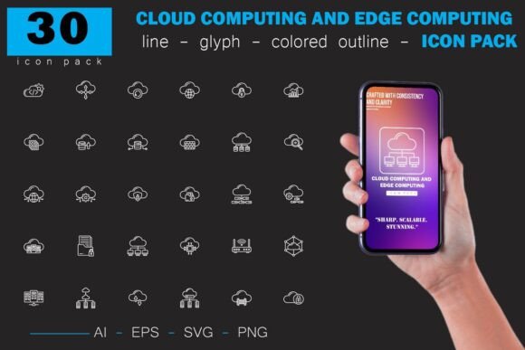 Cloud & Edge Computing Icons: A Designer's Review