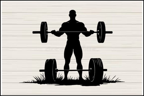 Gym Fitness Tools Vector: Graphics for Crafts