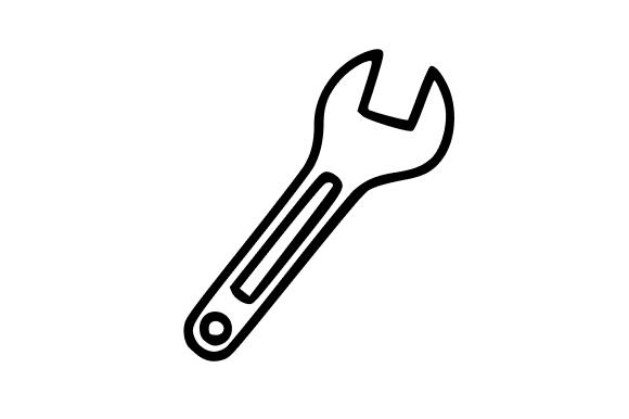 Monkey Wrench Tool Line Art: A Designer's Review