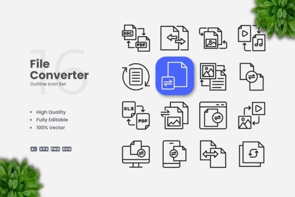 Review: FIle Converter Outline Icons for Embroidery